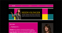 Desktop Screenshot of heidiolinger.com